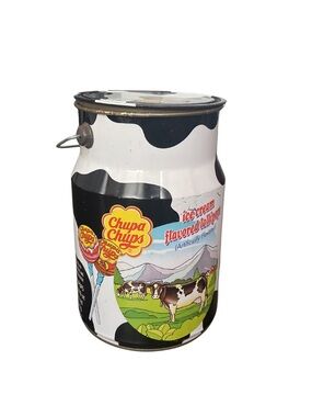 Vintage Chupa Chups 9 8/16" Tin Can